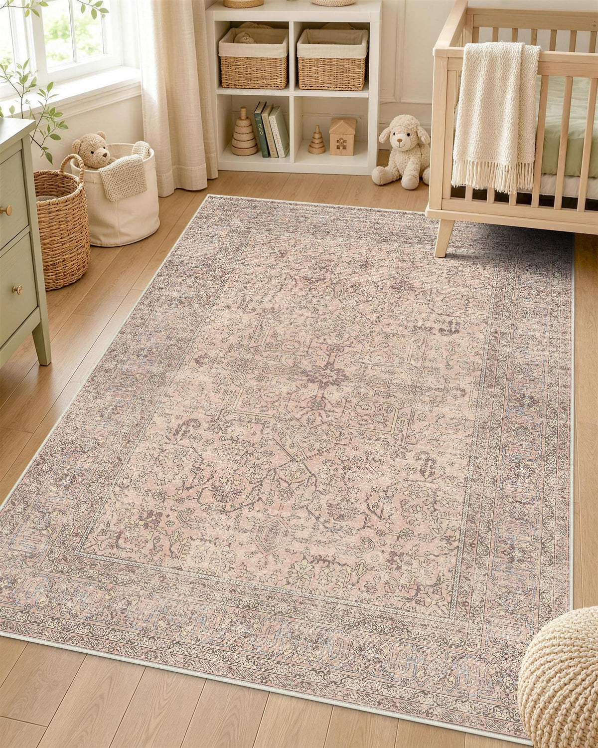 OLANLY 2x6 Washable Runner Rug, Soft Non Slip Carpet for Hallway Kitchen
