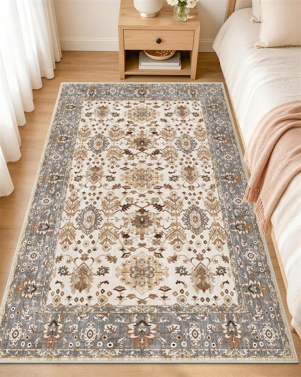 OLANLY 2x6 Washable Runner Rug, Soft Non Slip Carpet for Hallway Kitchen