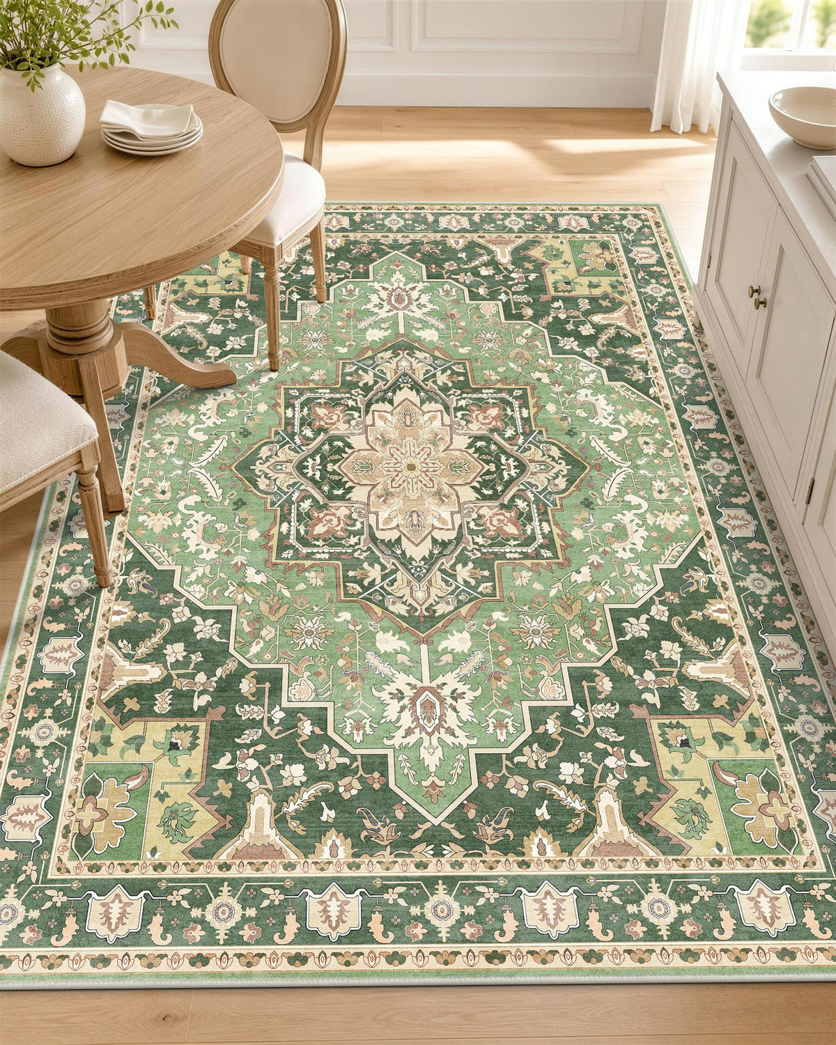 OLANLY 2x6 Washable Runner Rug, Soft Non Slip Carpet for Hallway Kitchen