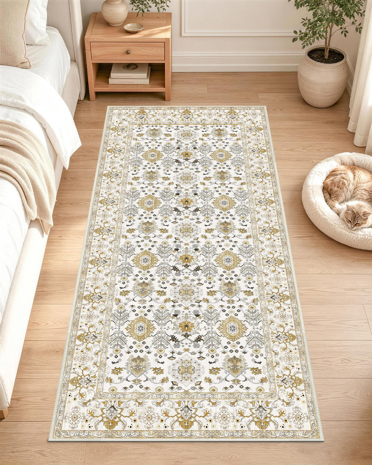 OLANLY 2x6 Washable Runner Rug, Soft Non Slip Carpet for Hallway Kitchen