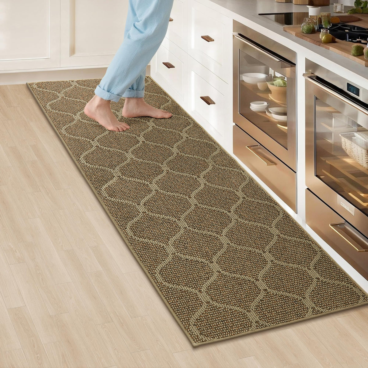 COSY HOMEER Kitchen Rugs Non Slip Washable 20"x32",Absorbent Kitchen Mat
