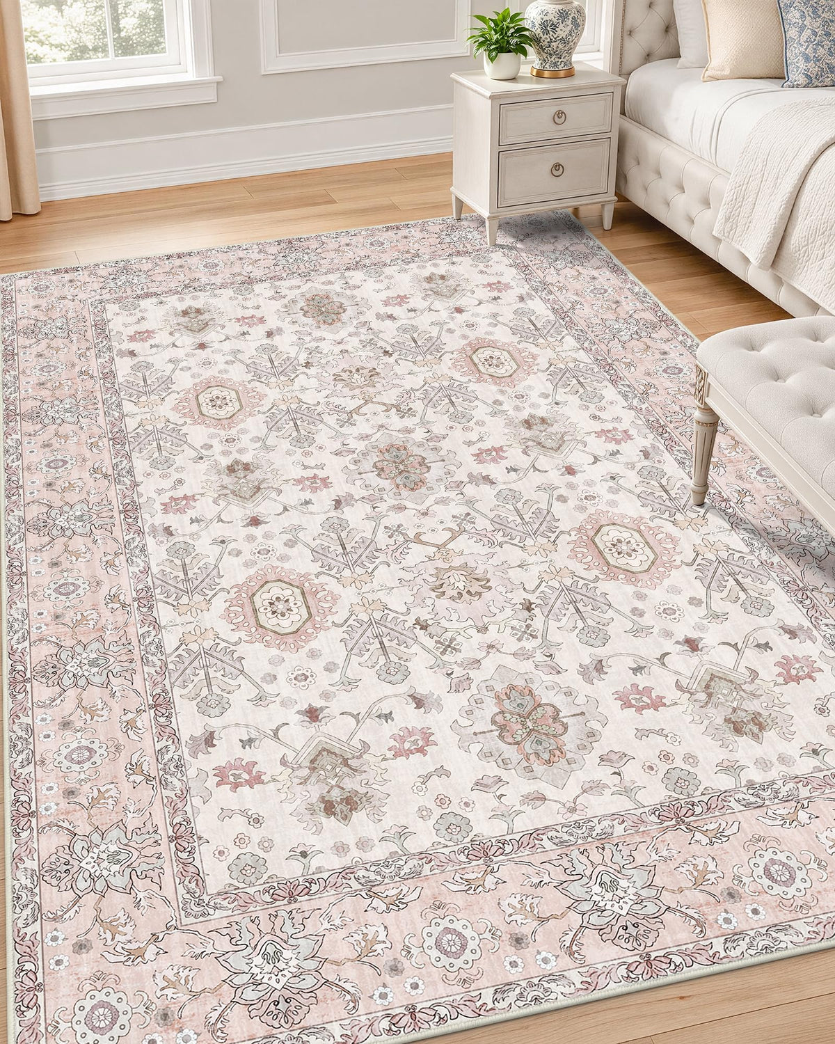 OLANLY 2x6 Washable Runner Rug, Soft Non Slip Carpet for Hallway Kitchen