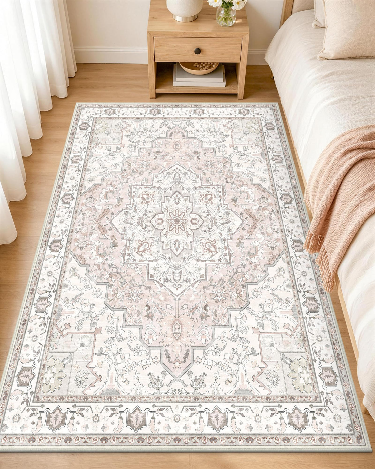 OLANLY 2x6 Washable Runner Rug, Soft Non Slip Carpet for Hallway Kitchen