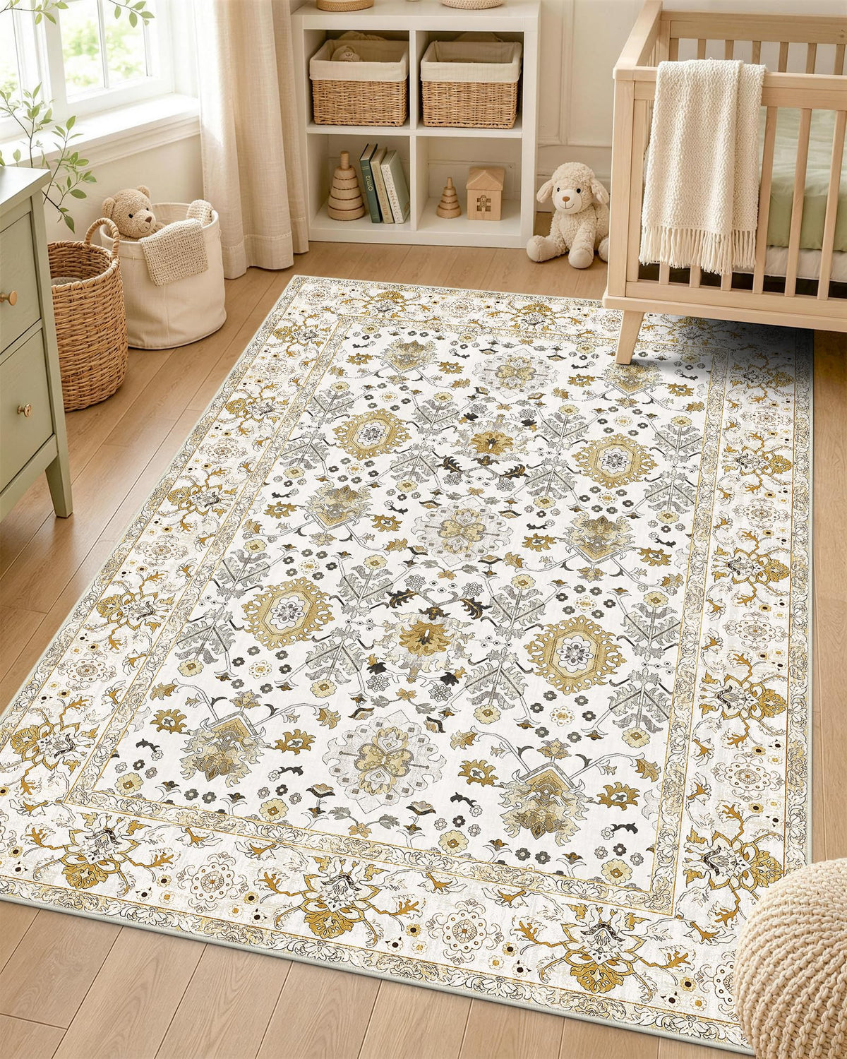 OLANLY 2x6 Washable Runner Rug, Soft Non Slip Carpet for Hallway Kitchen