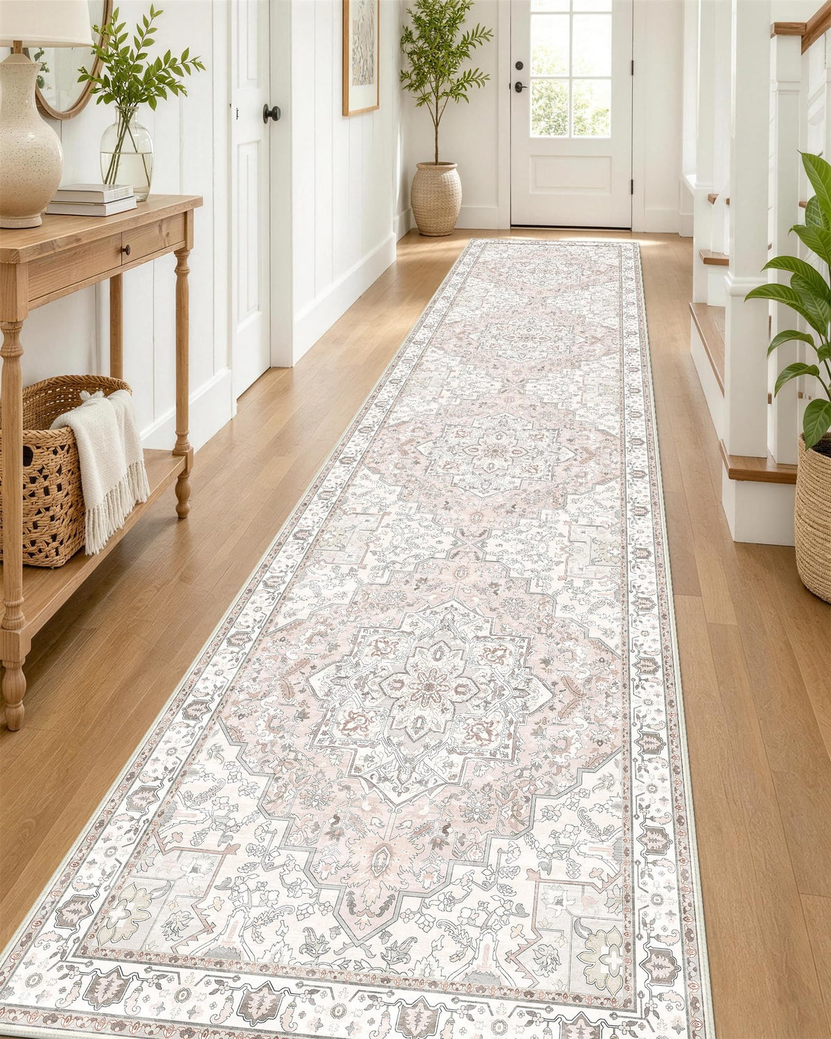 OLANLY 2x6 Washable Runner Rug, Soft Non Slip Carpet for Hallway Kitchen