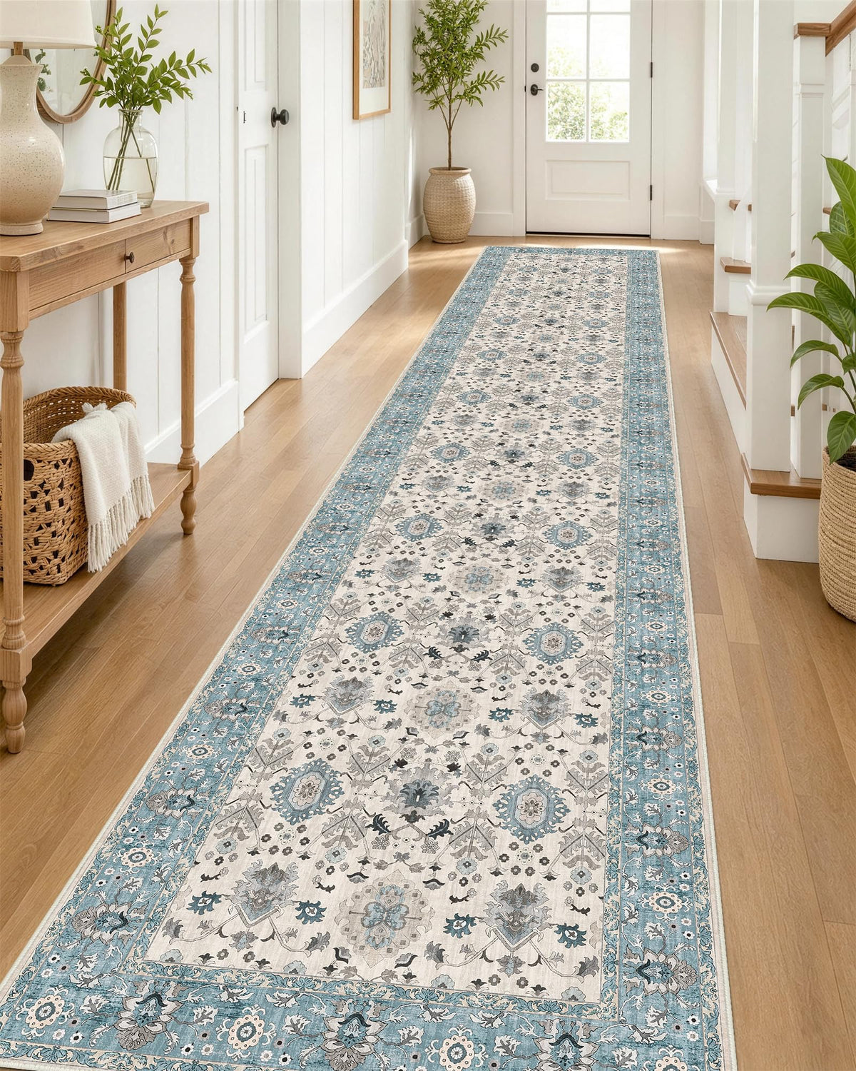 OLANLY 2x6 Washable Runner Rug, Soft Non Slip Carpet for Hallway Kitchen